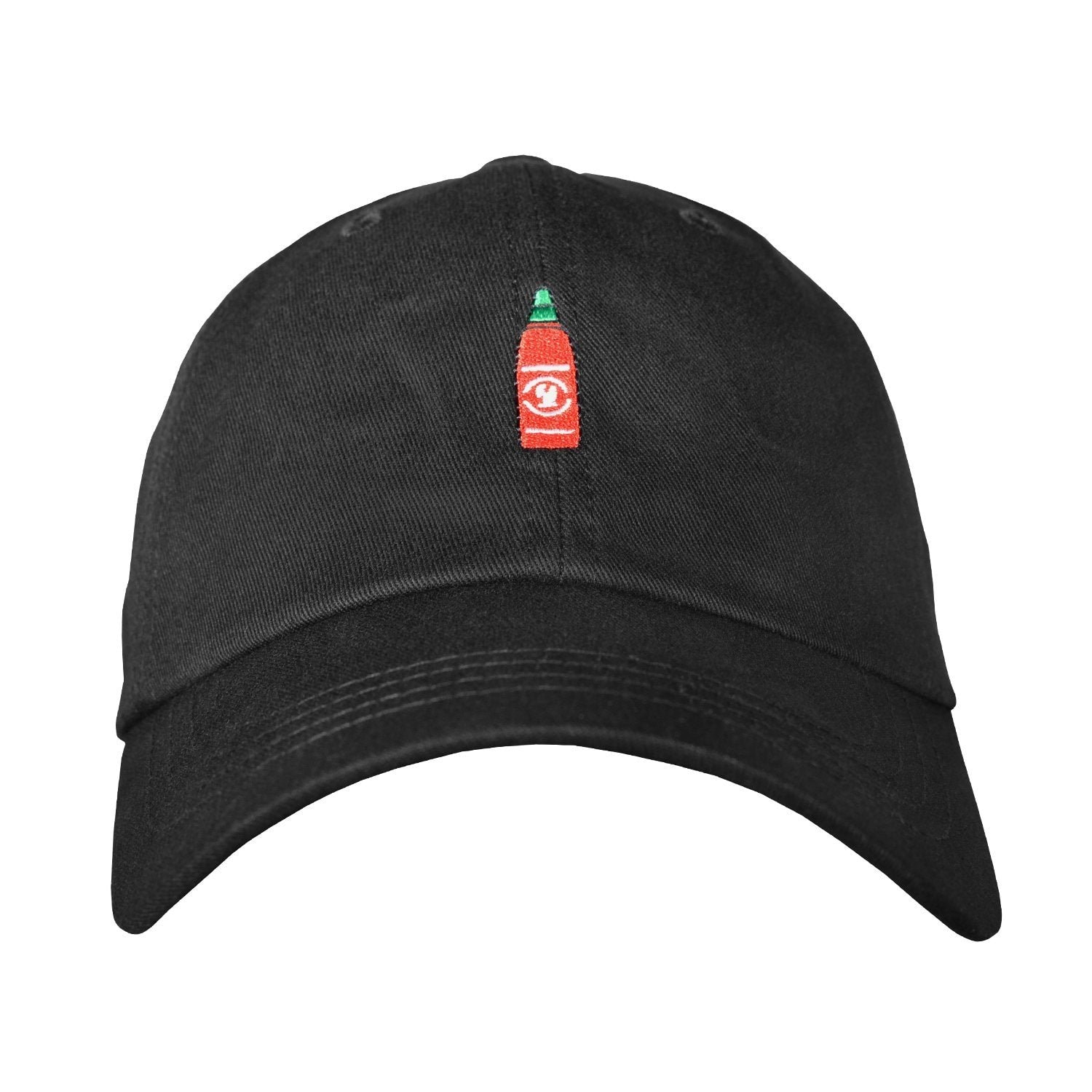 Hot Sauce Dad Hat Embroidered USA Made Unstructured Cotton Twill Adjustable