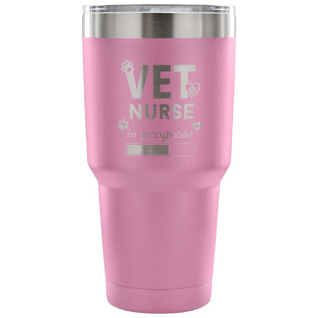 Vet Nurse in Progress 30oz Vacuum Tumbler - Veterinary Insulated Coffee Cup