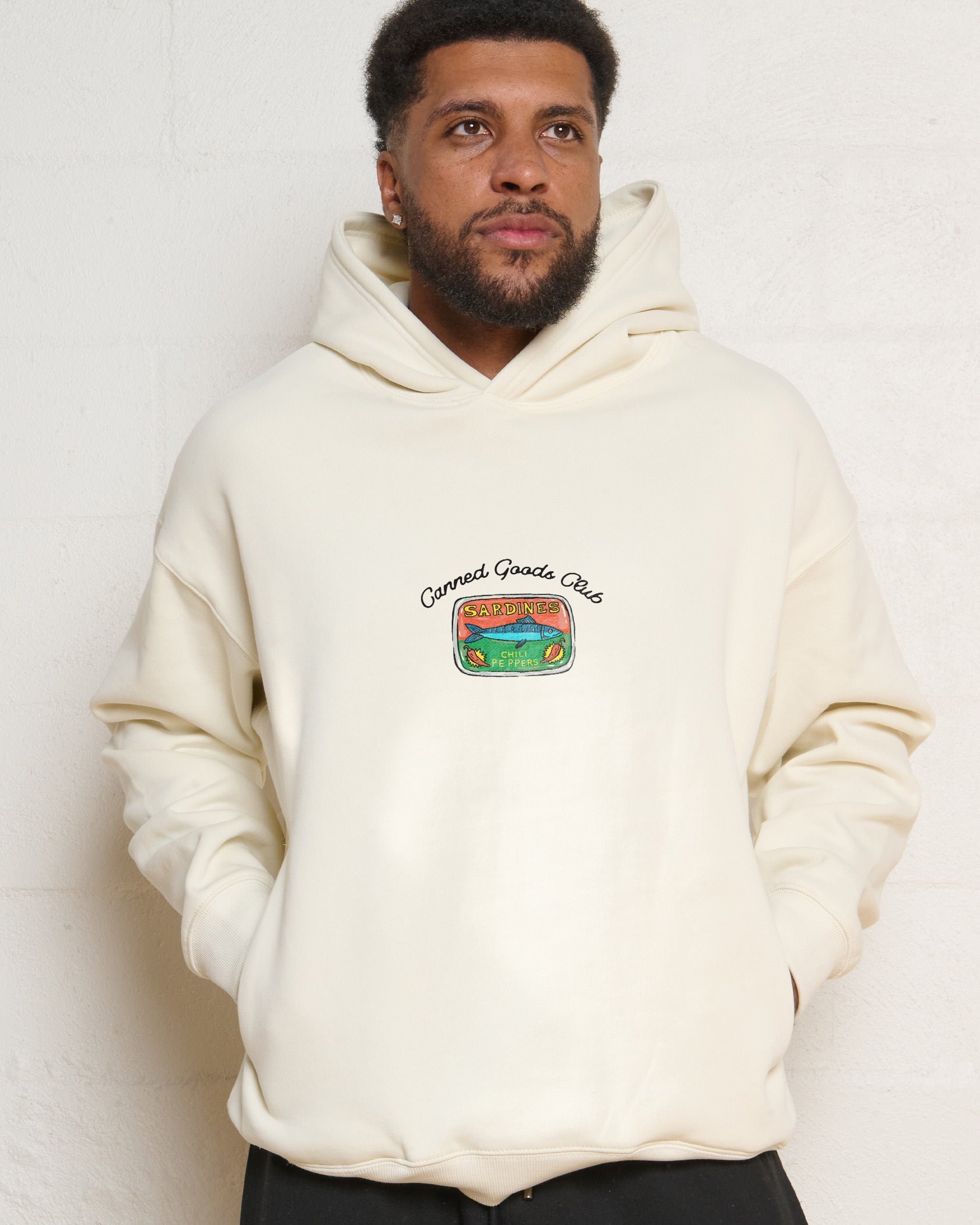 Canned Goods Hoodie - Premium Unisex Graphic Hoodie 340 GSM Cotton Blend