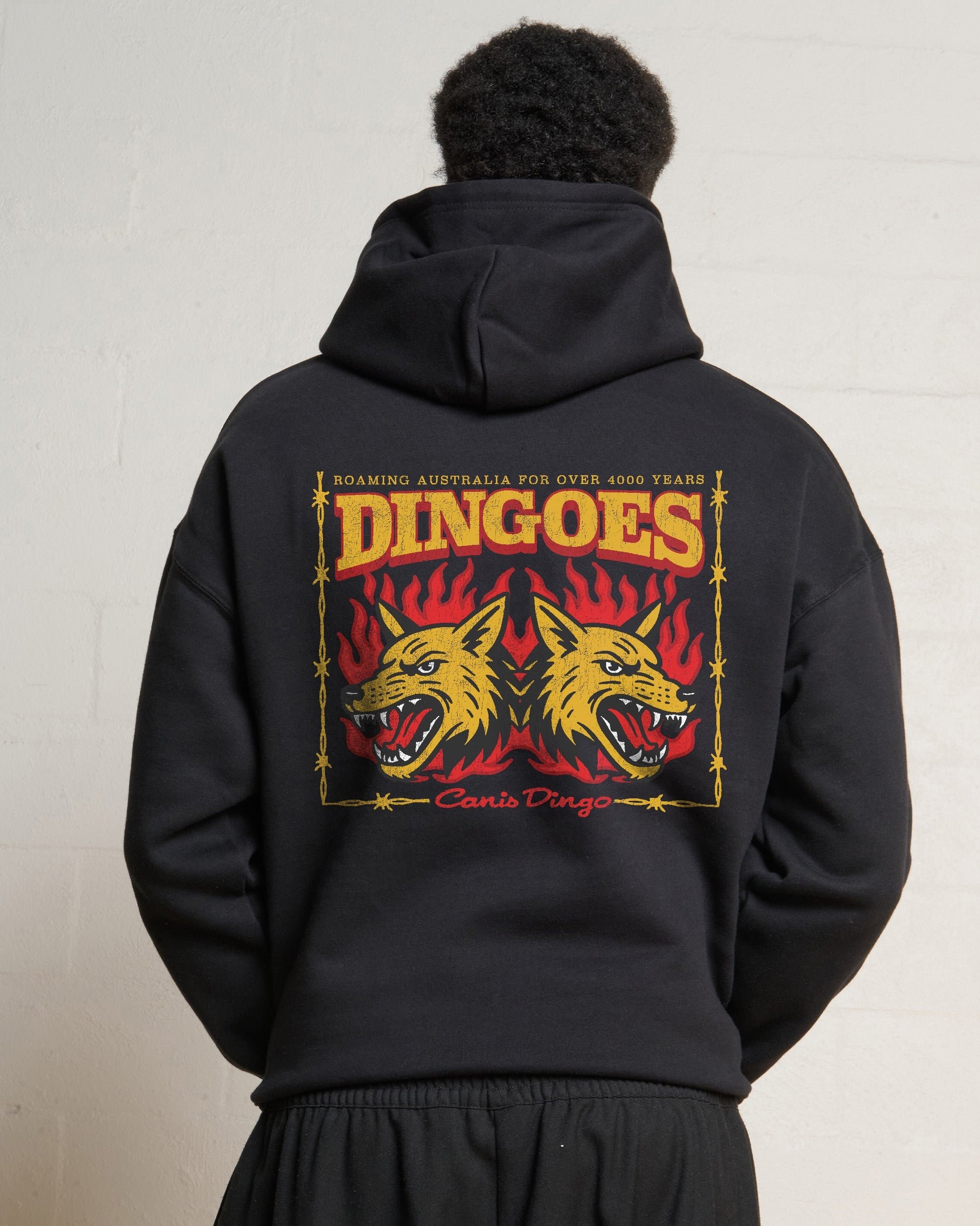 Territory Dingoes Hoodie - Premium Unisex Graphic Hoodie 340 GSM Cotton Blend