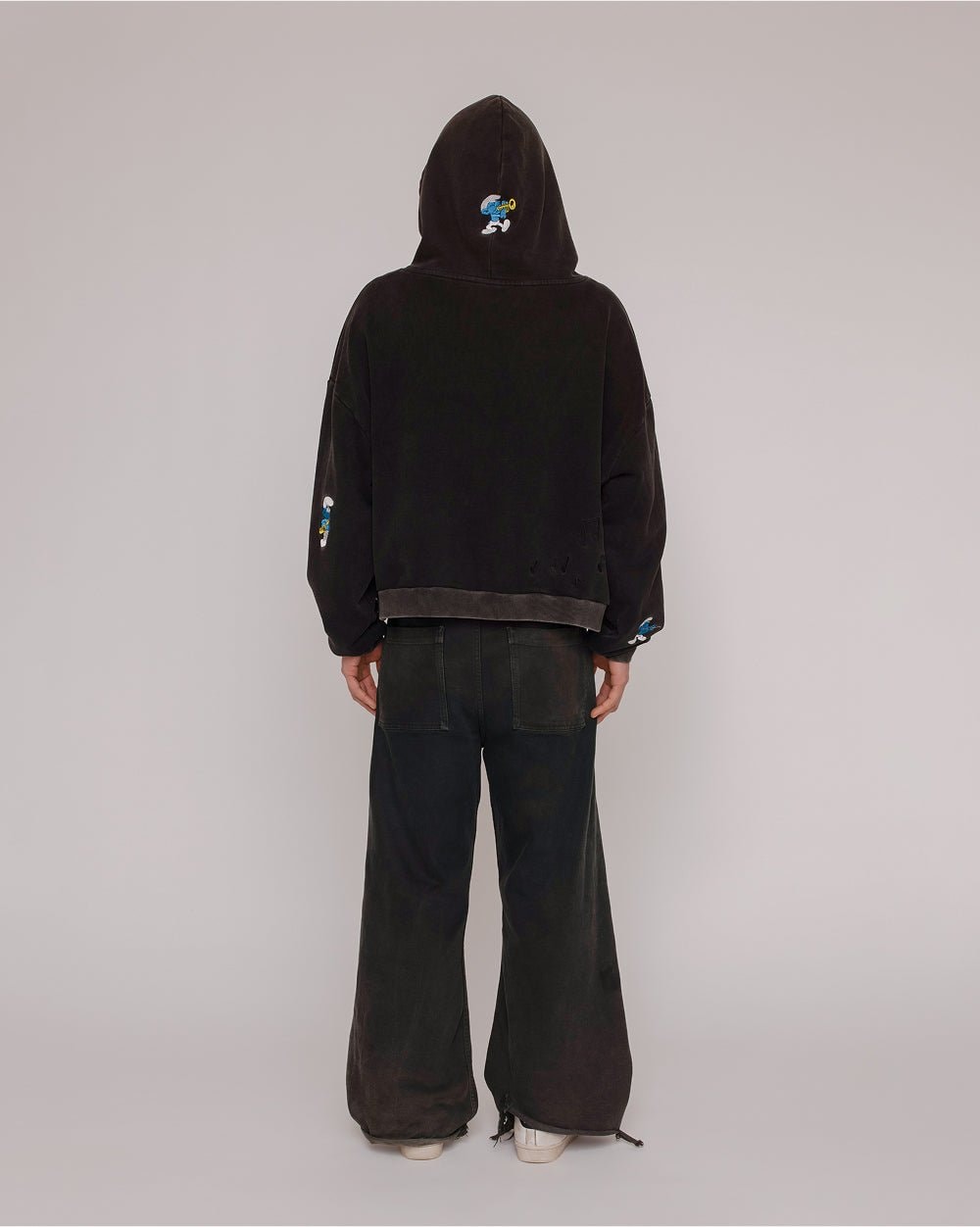 Smurf Ensemble Hoodie - Premium Unisex Zip Hoodie 100% Cotton