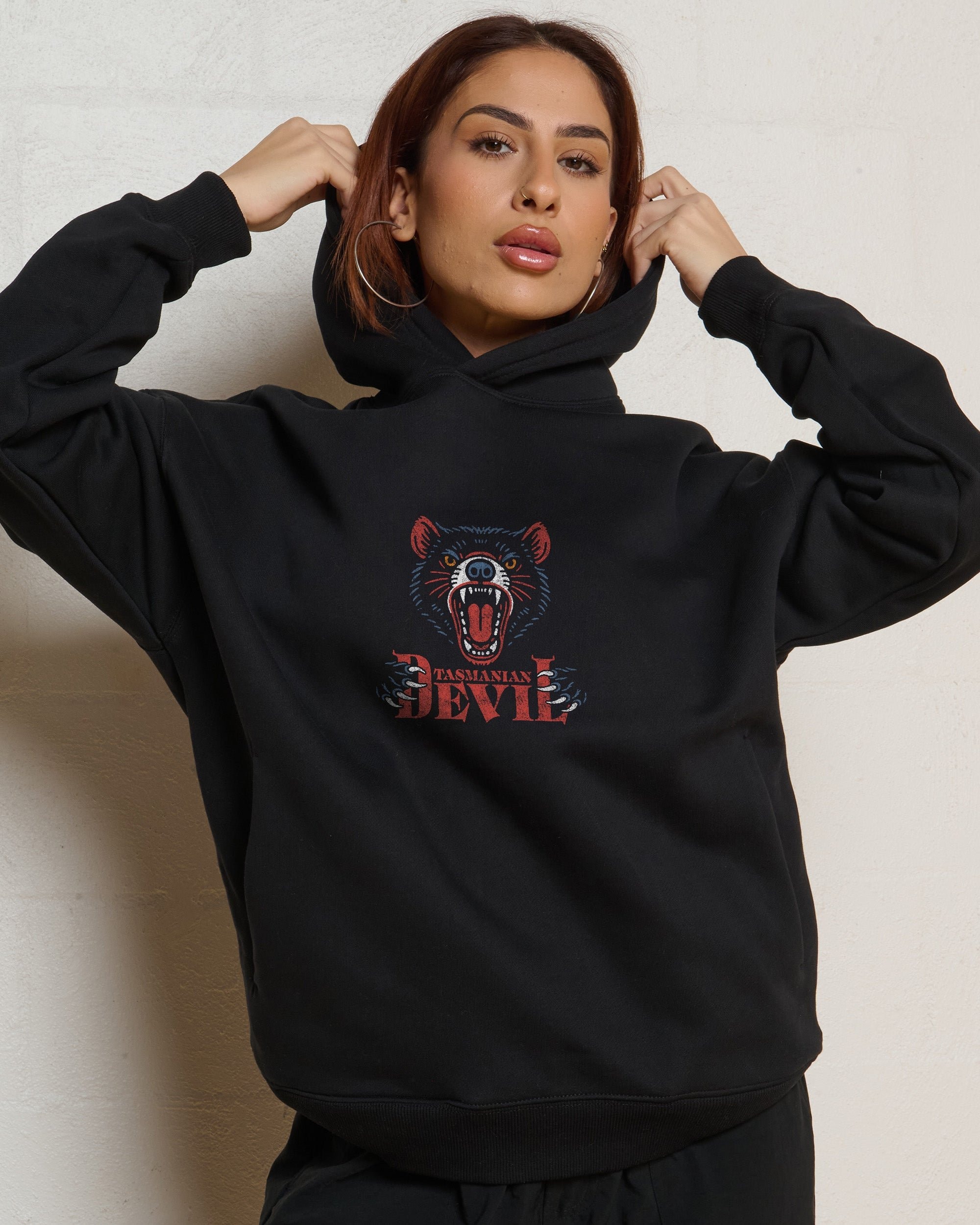 The Devil Hoodie - Premium Unisex Graphic Hoodie 340 GSM Cotton Blend