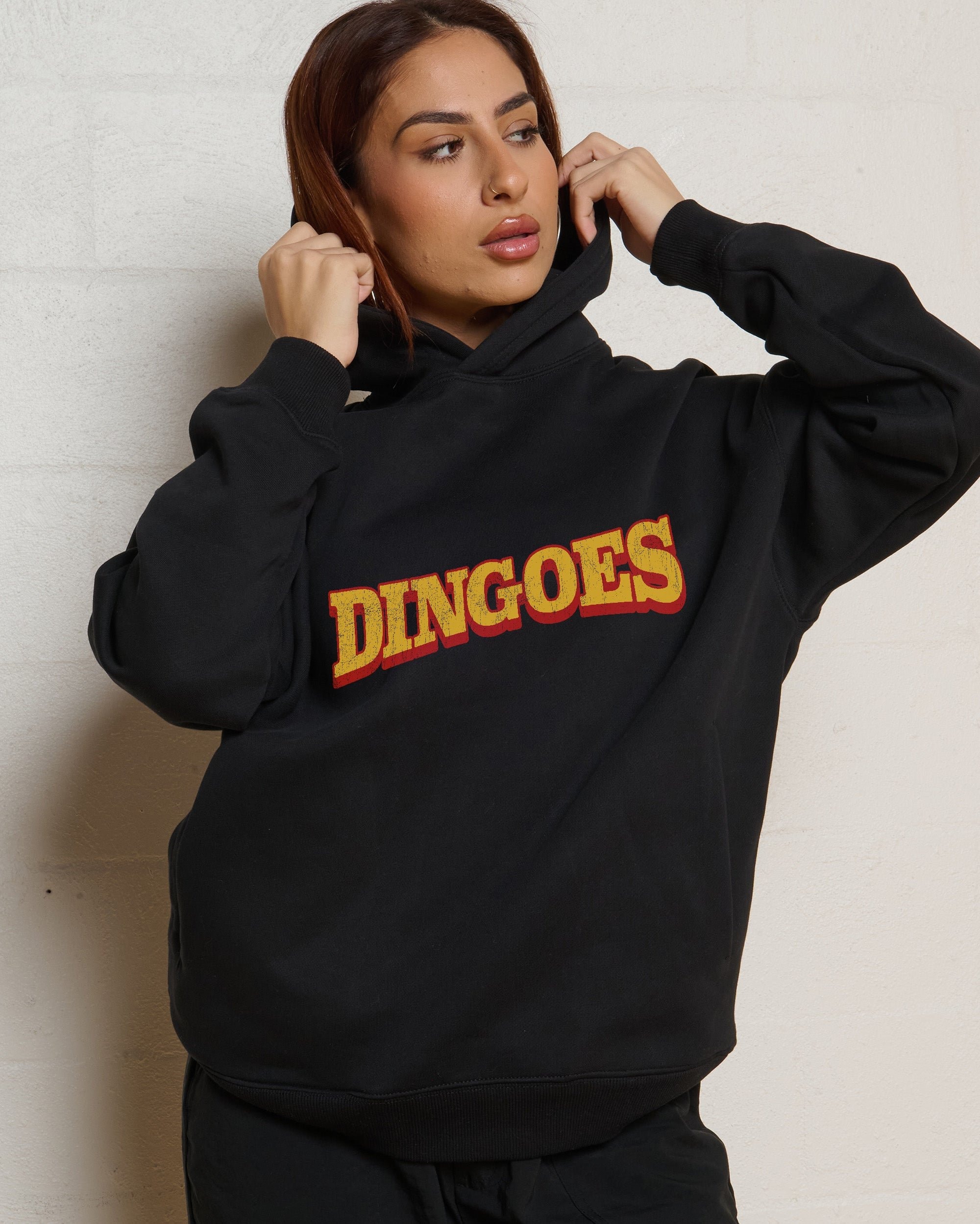 Territory Dingoes Hoodie - Premium Unisex Graphic Hoodie 340 GSM Cotton Blend