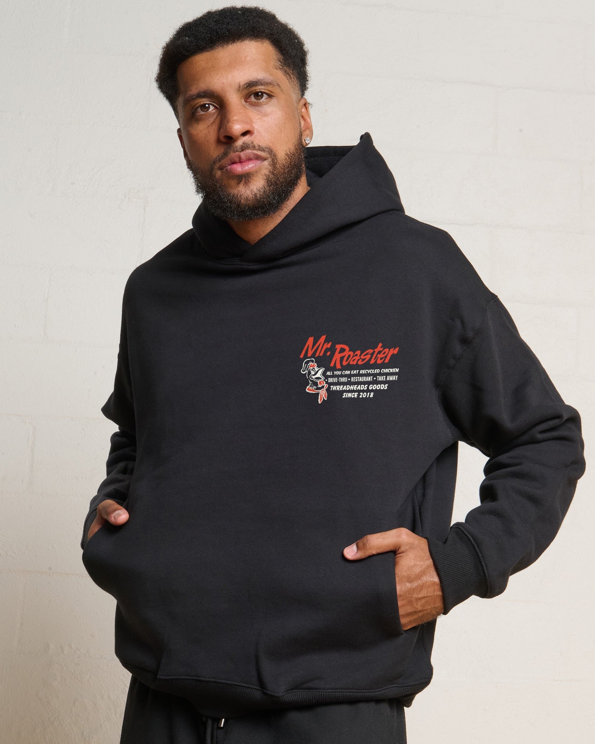 Mr. Roaster Fried Chicken Hoodie - Premium Unisex Graphic Hoodie