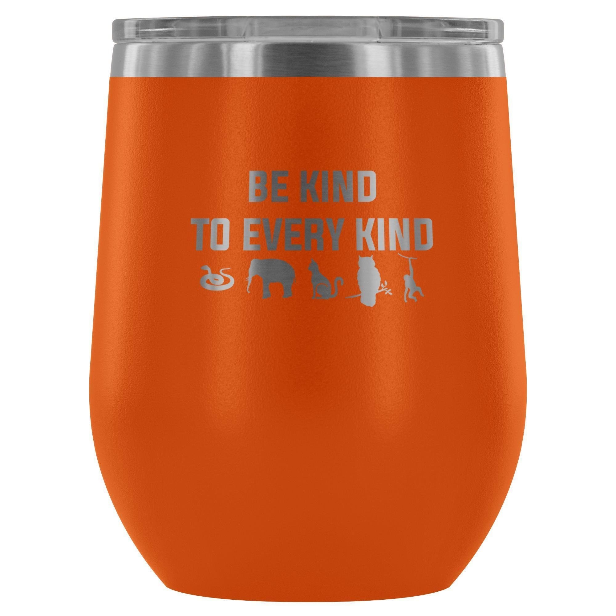 Be Kind to Every Kind Vet Tech 12oz Stainless Steel Wine Tumbler