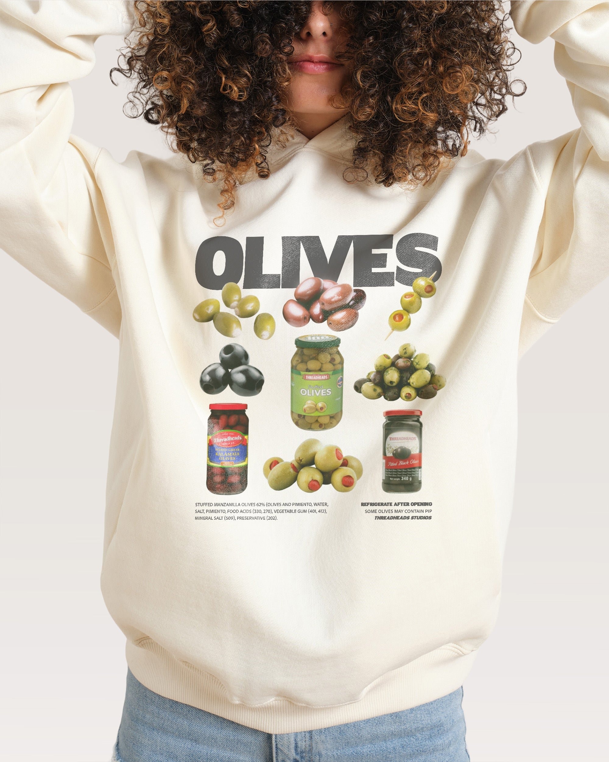 Olives Hoodie - Premium Unisex Graphic Hoodie 340 GSM Cotton Blend