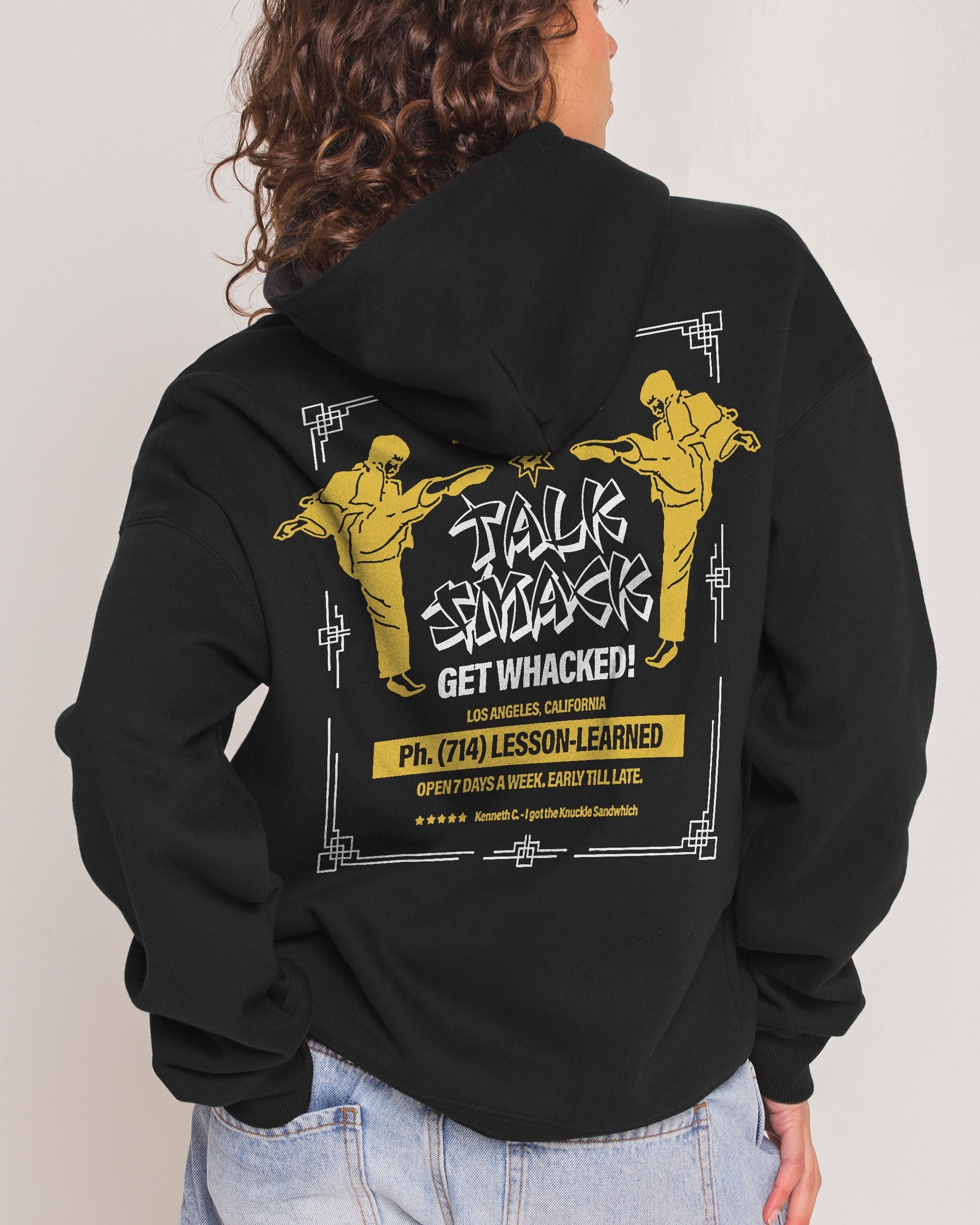 Talk Smack Hoodie - Premium Unisex Graphic Hoodie 340 GSM Cotton Blend